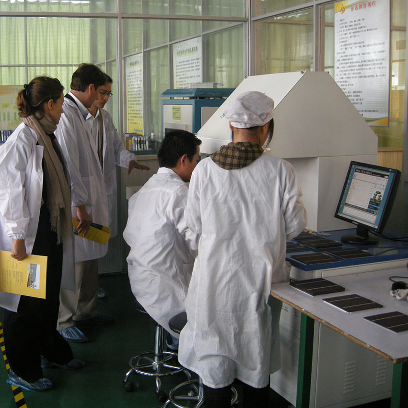 French Buyers visit our factory