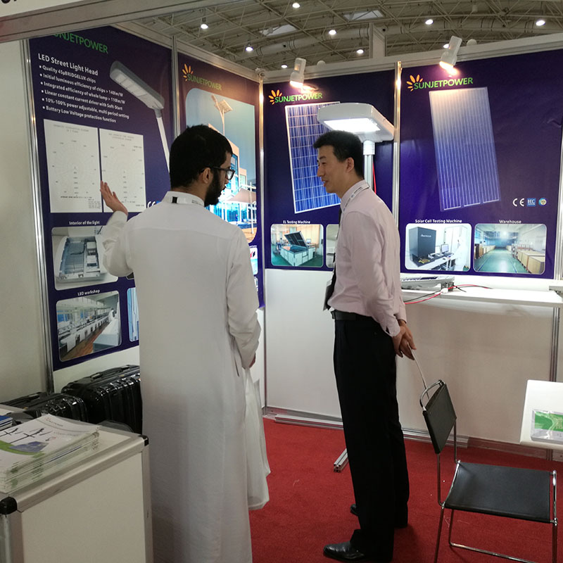 Saudi Arabia buyer visit our booth