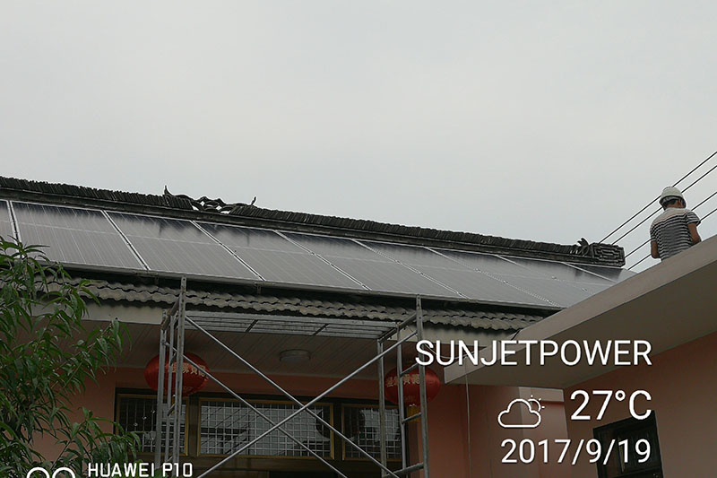5.5KW Roof Solar Power Station