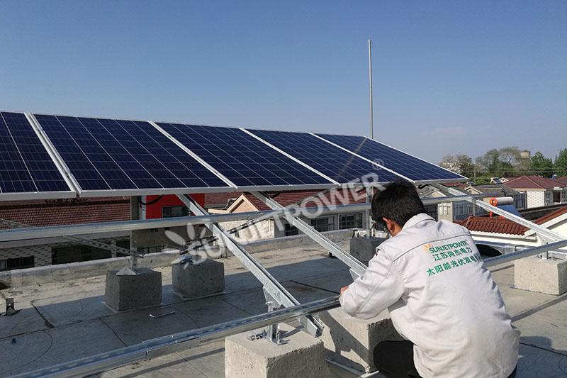 6KW Roof Solar Power Station
