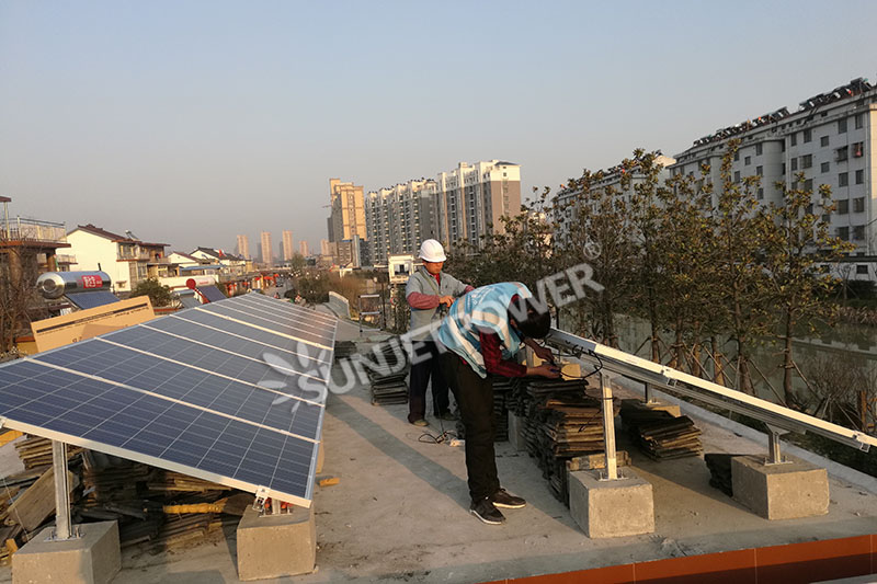 6KW Roof Solar Power Station