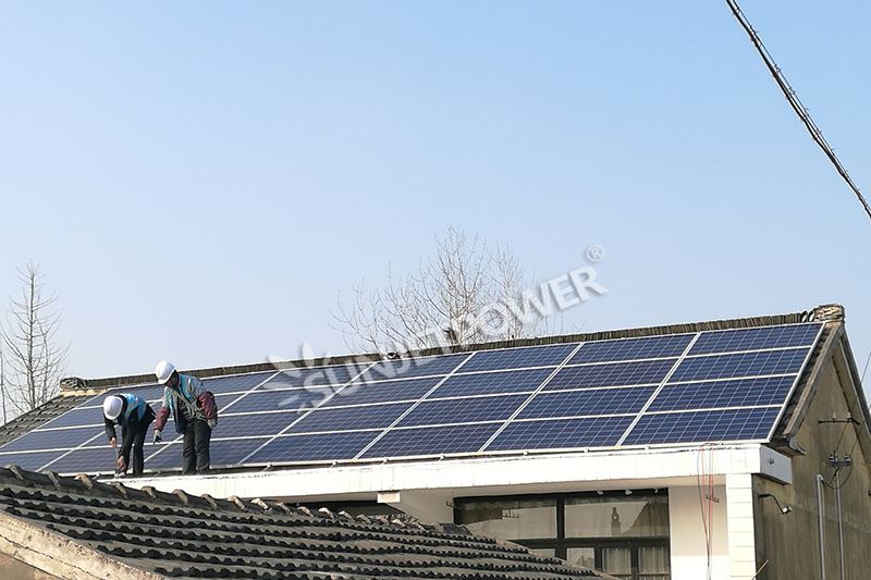 8KW Roof Solar Power Station