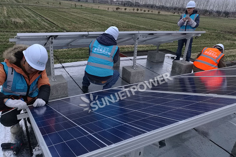 8KW Roof Solar Power Station