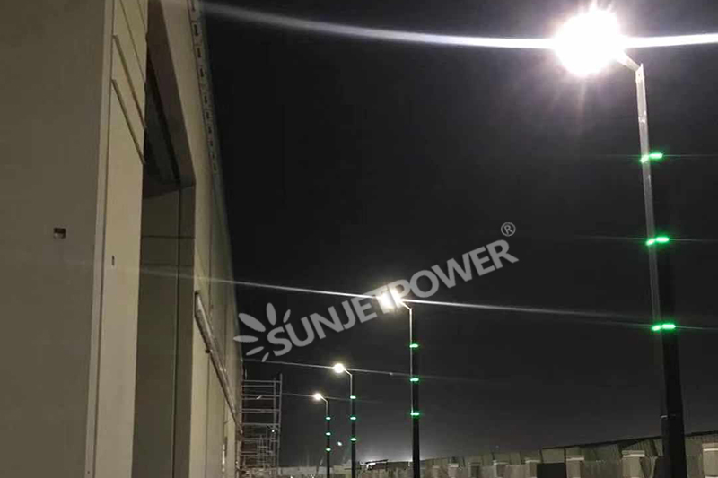 IoT MonoPole installed in Dubai