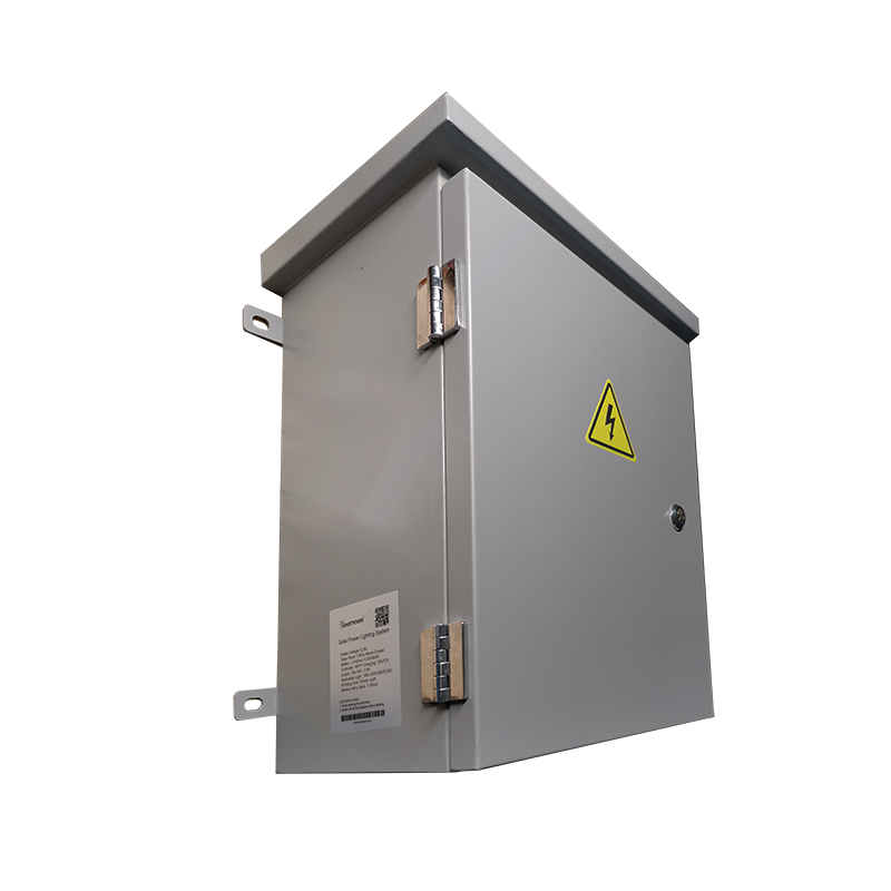 Battery and controller box